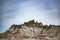 Rugged Landscape in the Badlands