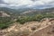 Rugged landscape in the El Risco garden