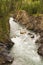 The rugged Lapie river runnng through Lapie canyon