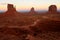 Rugged Monument Valley Arizona USA Navajo Nation