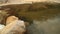 Rugged Mountain River Scene Panning Panoramic