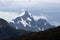 Rugged mountains in Tierra del Fuego