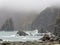 Rugged Oregon coast storm