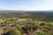 Rugged outback scenery surrounding the Wilpena Pound region of the Flinders Ranges