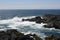 Rugged Pacific Rim coastline at Amphitrite Point