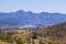 Rugged peaks of Flinders Ranges mountains.