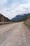 The rugged roads and natural beauty in the mountainous areas of the Tibetan Plateau in China