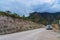 The rugged roads and natural beauty in the mountainous areas of the Tibetan Plateau in China