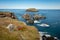 Rugged rocky coastline. Elliston, Newfoundland Canada.