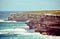 Rugged sandstone cliffs of Cape Solander,