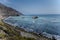 Rugged scenery along the Pacific Coast Highway near big sur