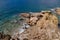 Rugged Seaside Landscape, Leros, Dodecanese, Greece, Europe