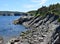 Rugged shoreline landscape along the Killick coast