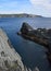 Rugged shoreline near Middle Cove Newfoundland