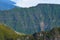 The rugged volcanic peaks of Madeira island, Portugal