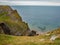 The rugged Welsh coastline