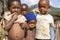 RUHENGERI, RWANDA - SEPTEMBER 7, 2015: Unidentified children.