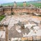 Ruin of byzantine church in Jerash city