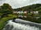 Ruin of castle Runkel over the river Lahn, Hesse, Germany