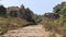 The Ruin Fortifications and Entrance of Kavaledurga Fort, Shimoga, Karnataka,