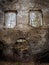 Ruin of Lichtenfels Castle in the Ottensteiner reservoir in the Waldviertel in spring