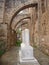 Ruin of mediavel gothic church in famagusta