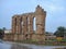 Ruin of mediavel gothic church in famagusta