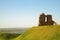 Ruin of Sandal castle.