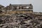 Ruin on slate quarry