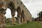 Ruin of St Andrews Cathedral in St Andrews Scotland