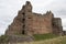 Ruin of Tantallon Castle view, North Berwick, Scotland