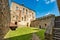 Ruin of Tocnik Castle. Old stronghold in Czech Republic.