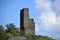 ruin tower of Coraidelstein, Klotten in Mosel valley
