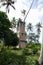 Ruin of war bunker in the jungle of zanzibar