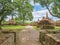 Ruin of Wat mahathat Temple Area in sukhothai historical park