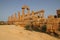 ruined ancient temple (juno temple) in agrigento in sicily (italy)