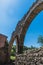 Ruined arcades of the Thonoret Abbey in the Var in France