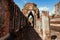 Ruined brick castle of Prasat Nakhon Luang, forgotten former Ayutthaya Royal residence, Thailand