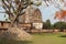 ruined buddhist temple (wat si sawai) in sukhothai (thailand)