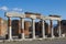 Ruined building in Pompei, Naples, Italy