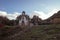 Ruined church in the middle of the forest, CÃ¡diz, Southern Spain