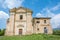 Ruined church near Cantalupo, old rural village in Rieti Province, Lazio Italy