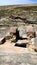 Ruined Egyptian tomb in Qohaito ancient city, Eritrea