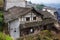 Ruined farmhouse in traditional chineese village