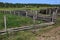 Ruined field fence