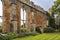 Ruined Great Hall by the Bishops Palace, Somerset, England