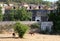 Ruined Greek Orthodox Church in the Ghost town of Kayakoy Turke