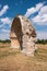 Ruined medieval arch of San Miguel de Mazarreros