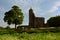 Ruined medieval tower of Baconsthorpe castle, Norfolk, United Kingdom