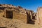 Ruined old houses in Mut town in Dakhla oasis, Egy